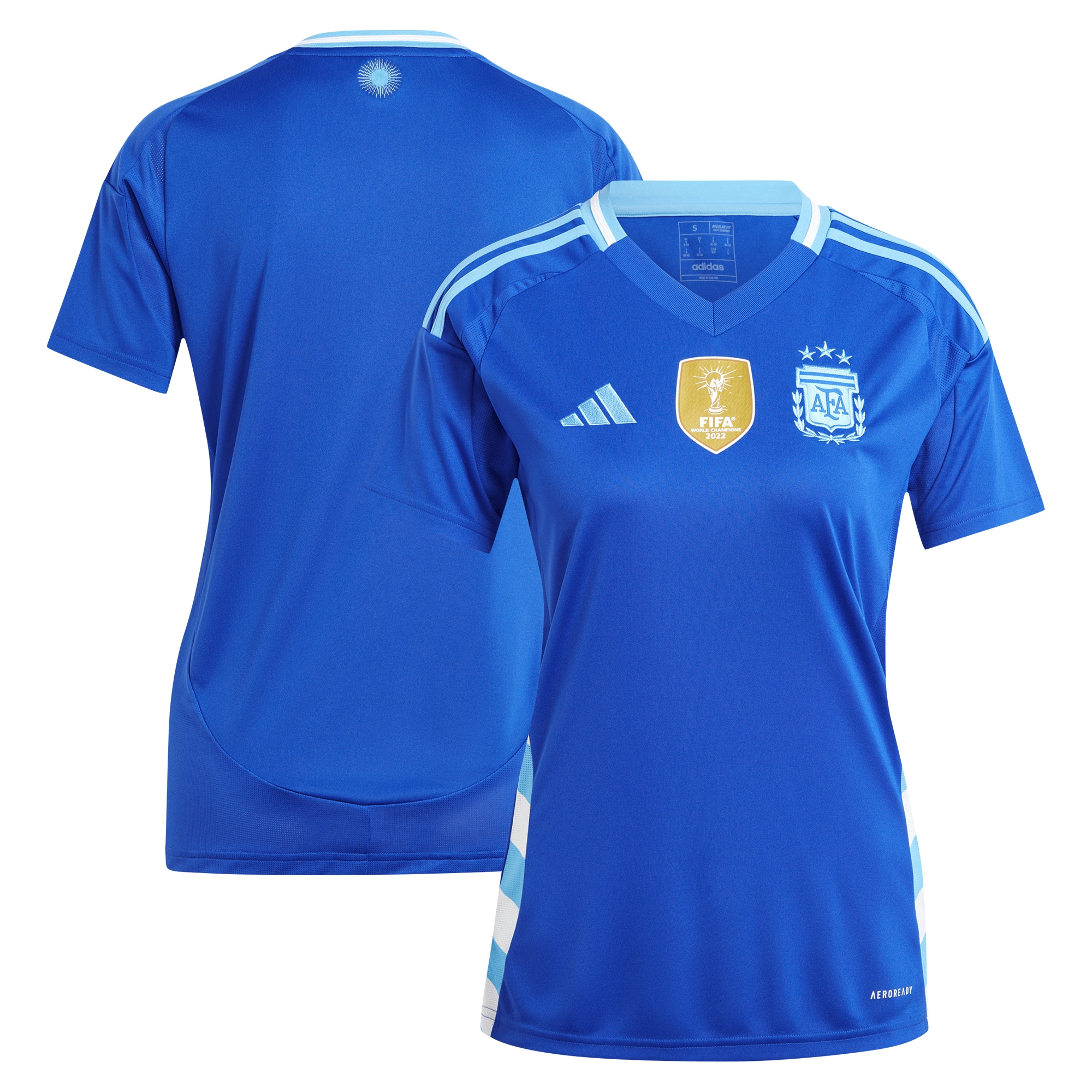 Argentina National Team Women's 2024 Away Replica Jersey – Blue