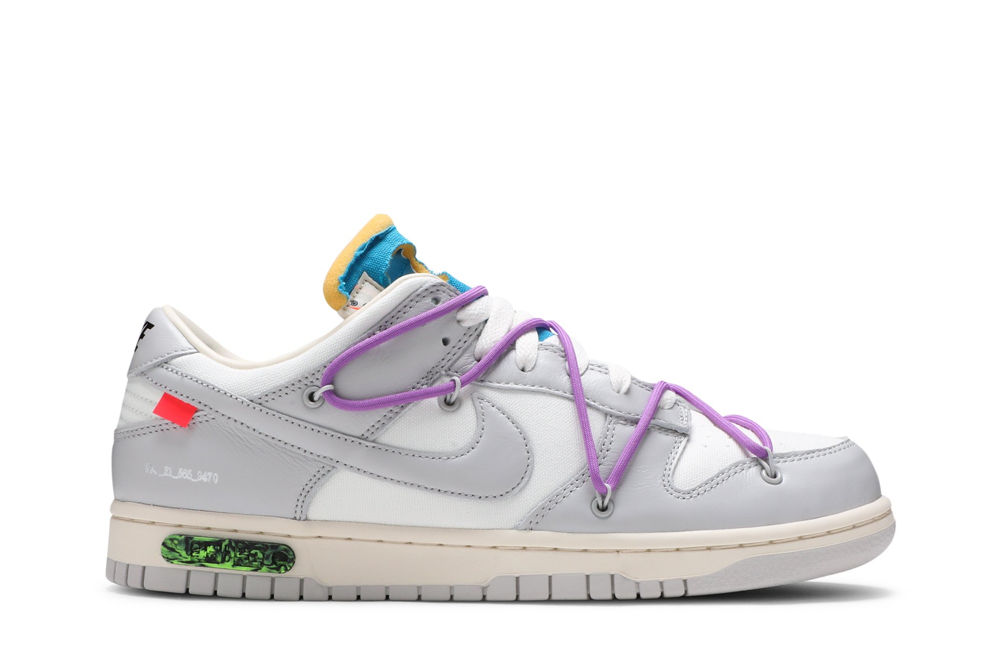 Nike Dunk Low Off-White Lot 47 – Kohlrabis 195240890495