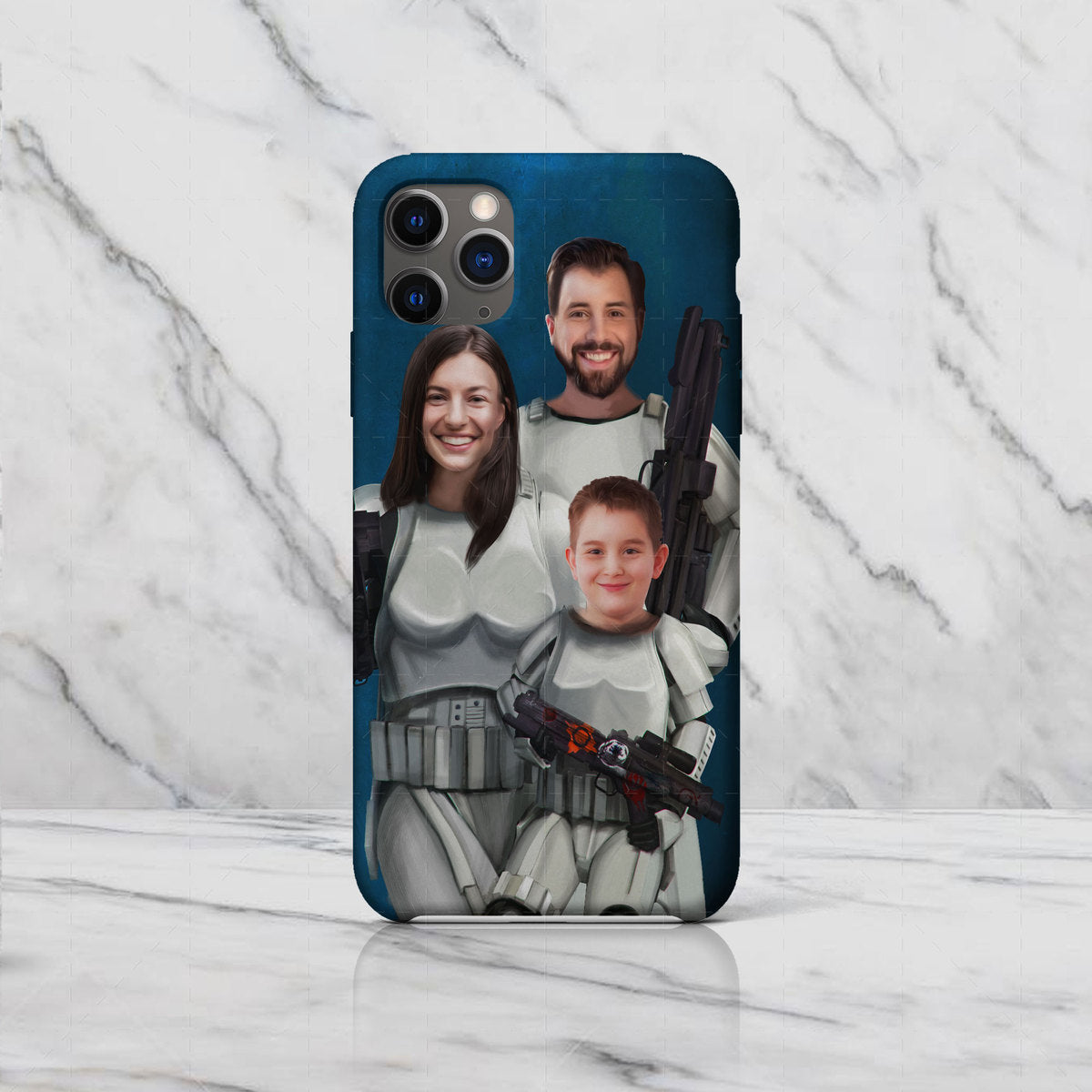 Stormtropper Family Custom Phone Case