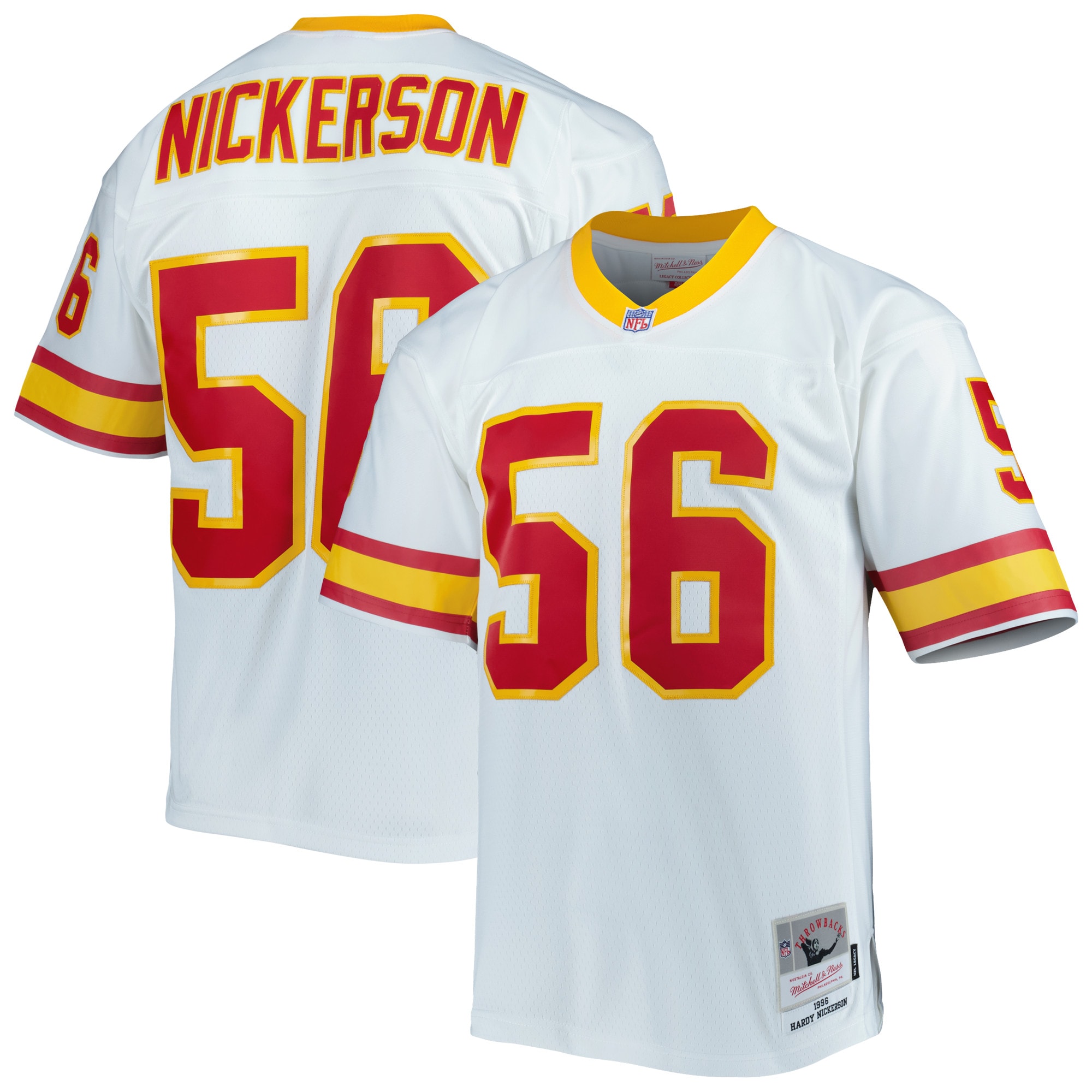 Hardy Nickerson Tampa Bay Buccaneers Mitchell & Ness Legacy Replica Jersey – White