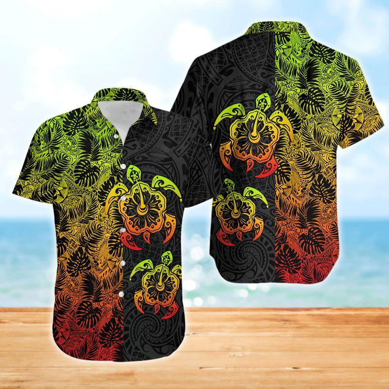 Turtle Hawaiian Shirt | Unisex | Adult | Hw7011