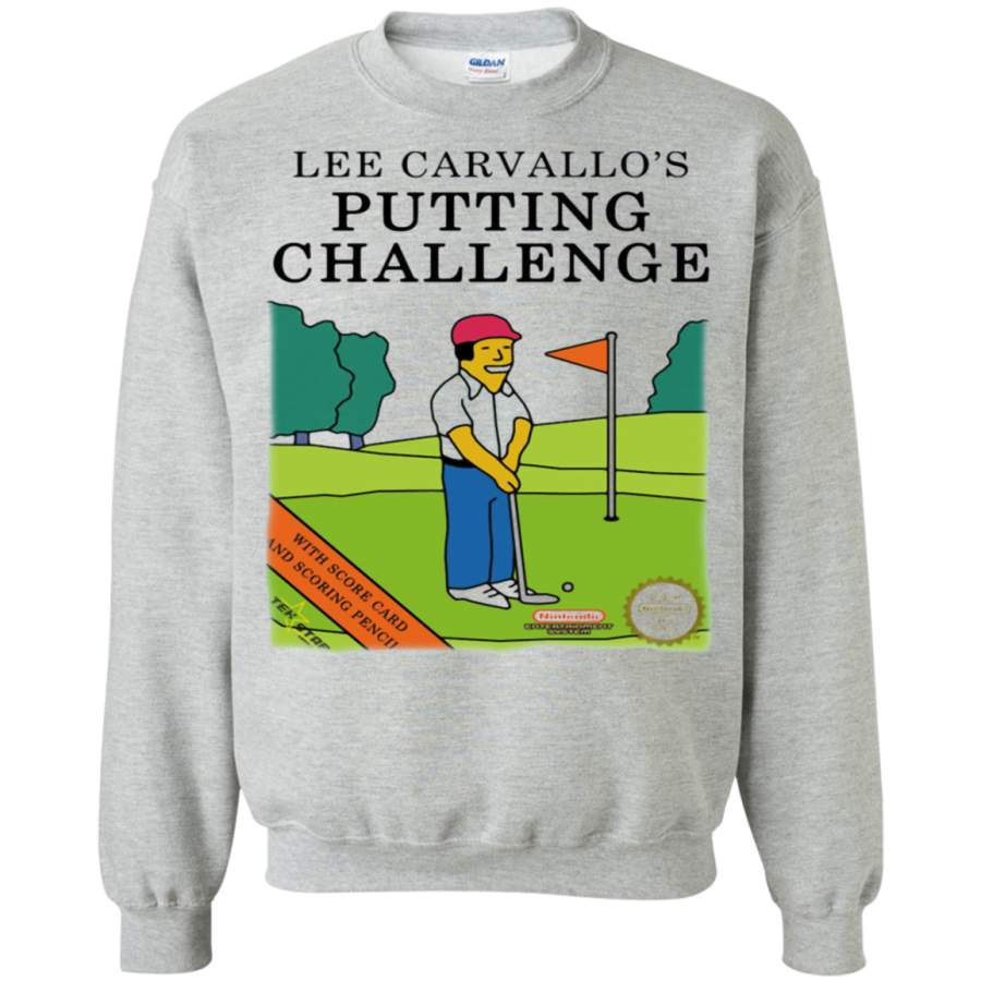 AGR Lee Carvallo’s Putting Challenge Crewneck Pullover Sweatshirt