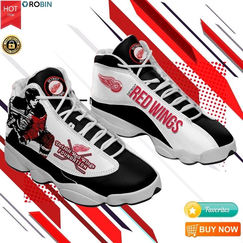 Detroit Red Wings  Sneakers Jordan 13 Shoes