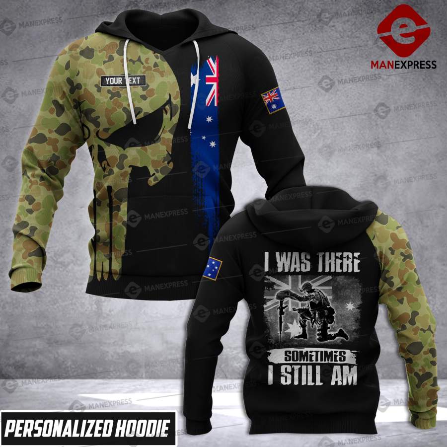 VH CUSTOMIZE AUSTRALIAN ARMY HOODIE 3D ALL OVER PRINT 0510 HVQ