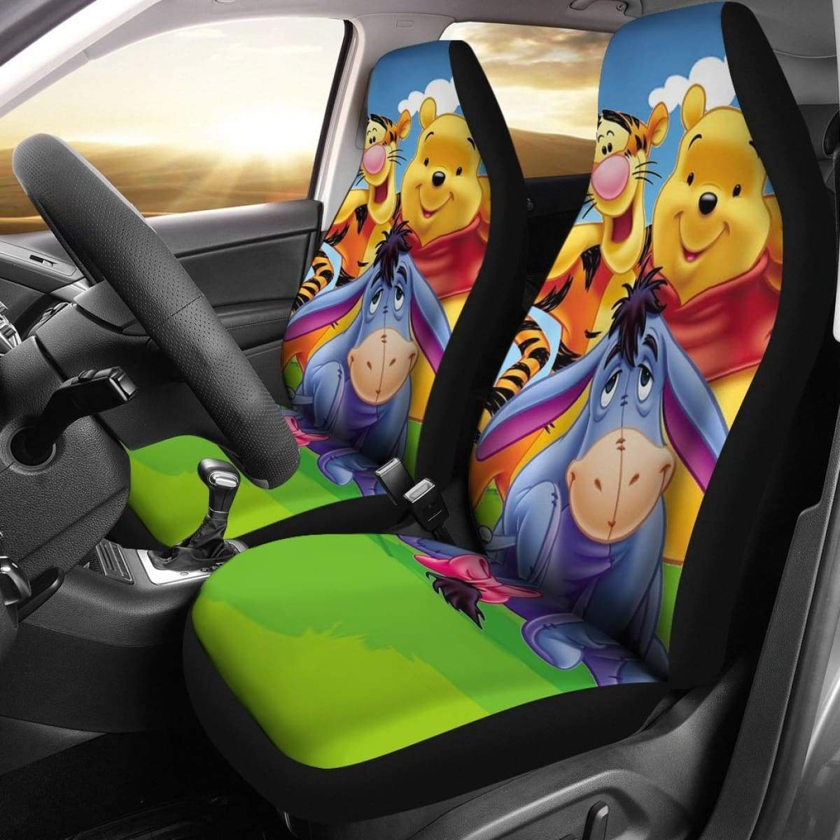 Pooh And Frineds Car Seat Covers  111130