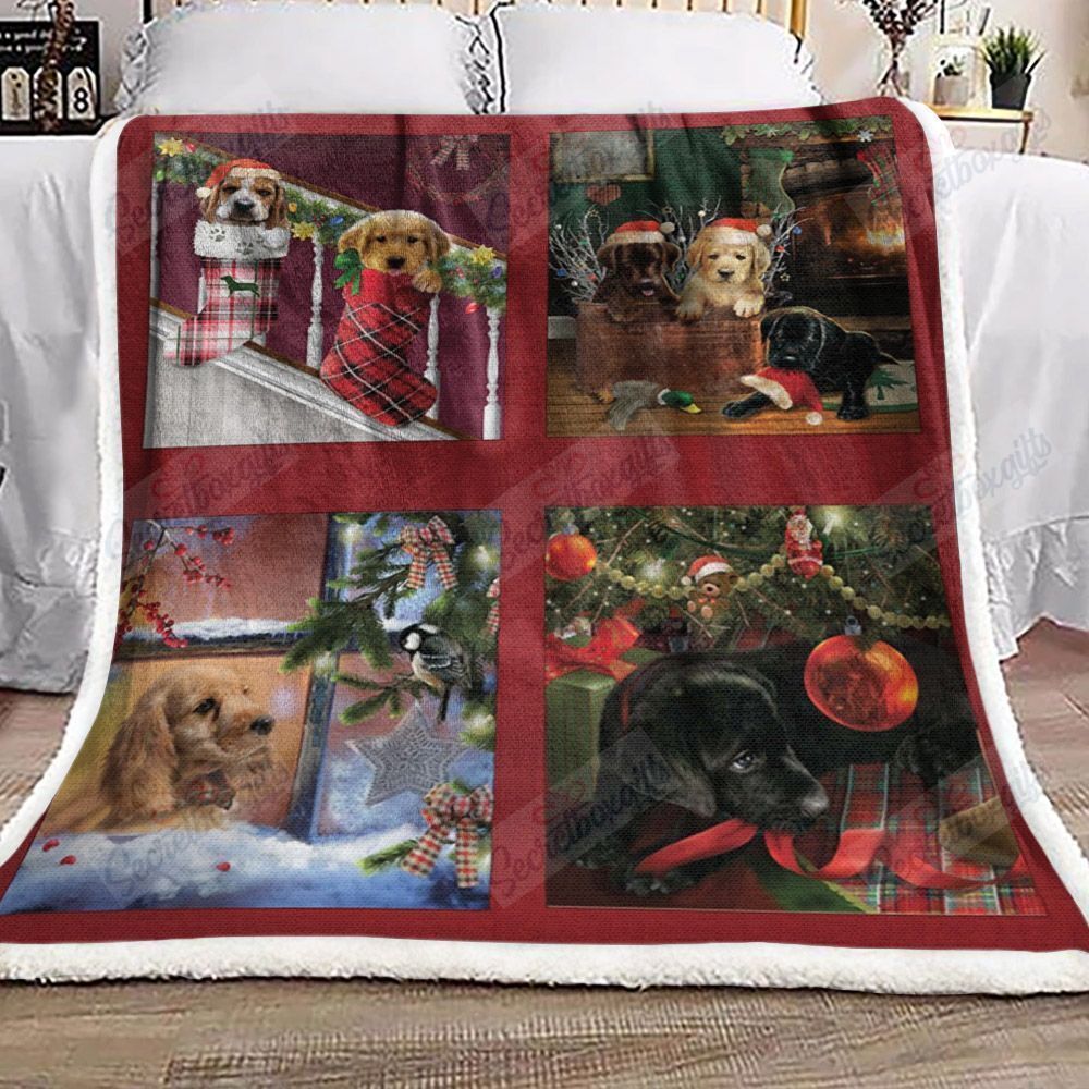 Puppy Christmas Yq3001284Cl Fleece Blanket