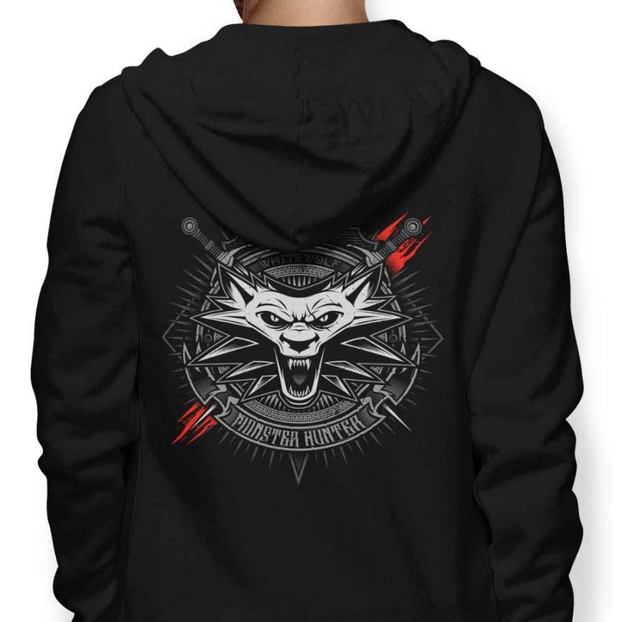 White Wolf Monster Hunter – Hoodie