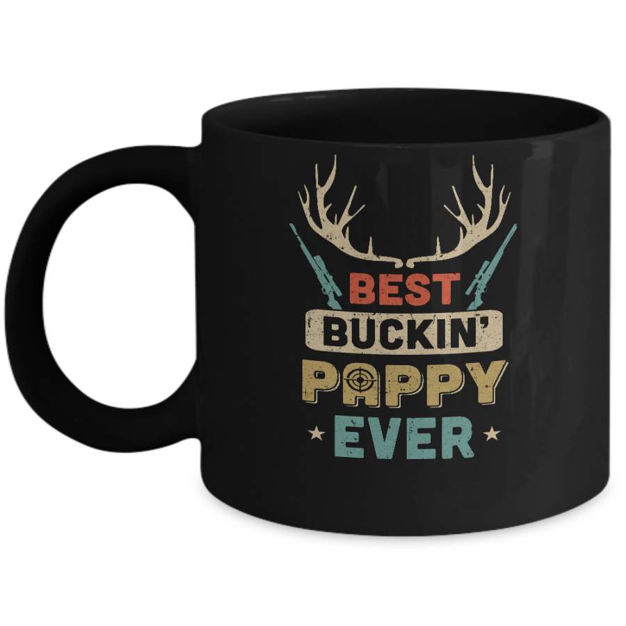 Vintage Best Buckin’ Pappy Ever Deer Hunting Mug