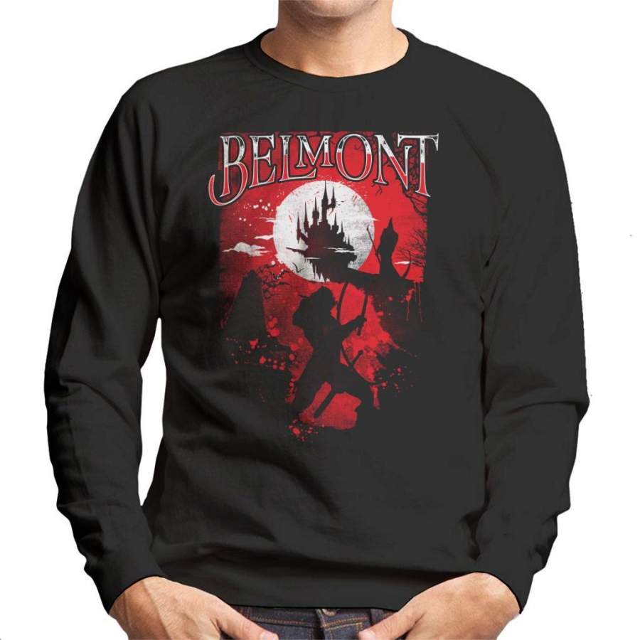 Vampire Hunter Belmont Castlevania Men’s Sweatshirt