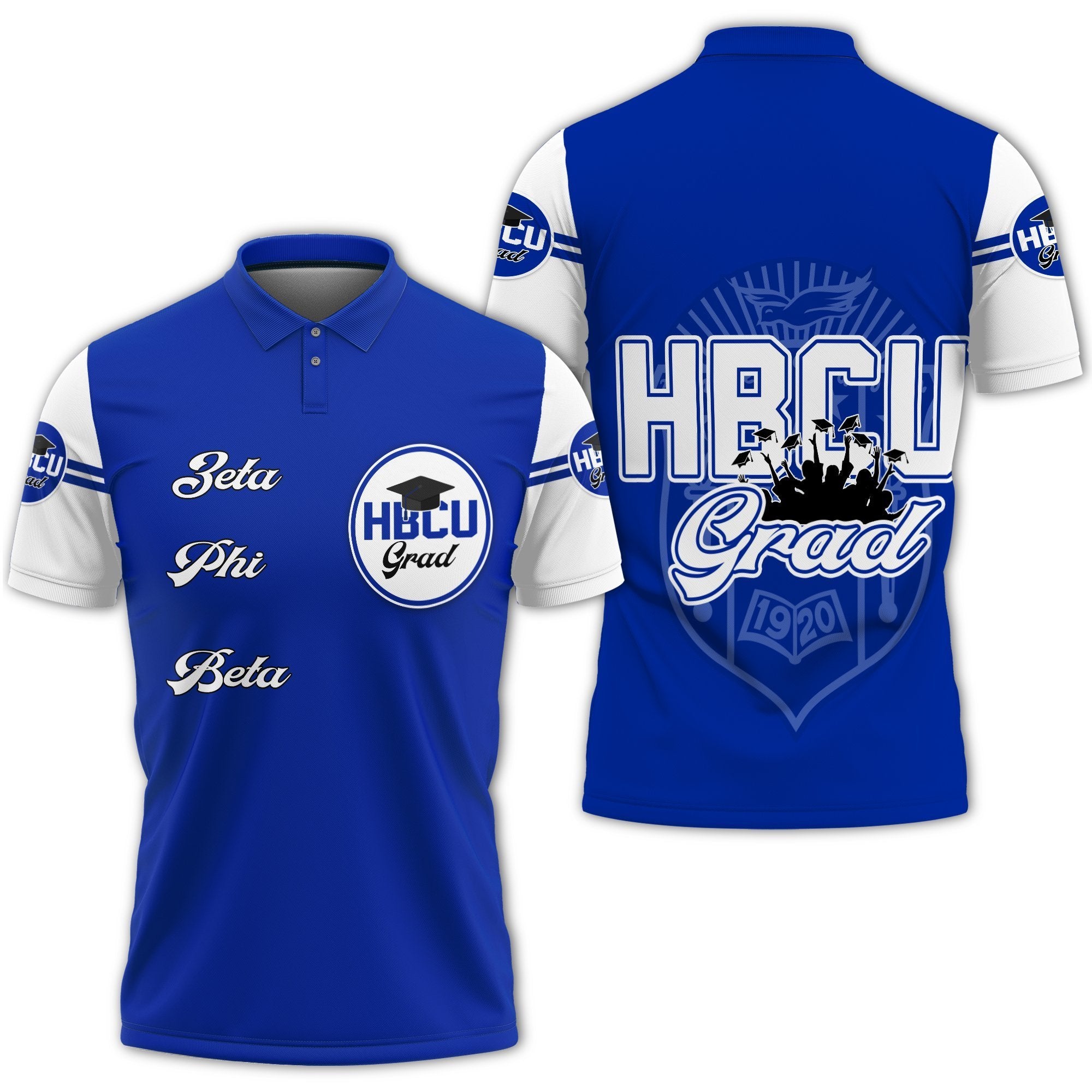 Greek Life Polo – Zeta Phi Beta Hbcu Grad Polo Shirt