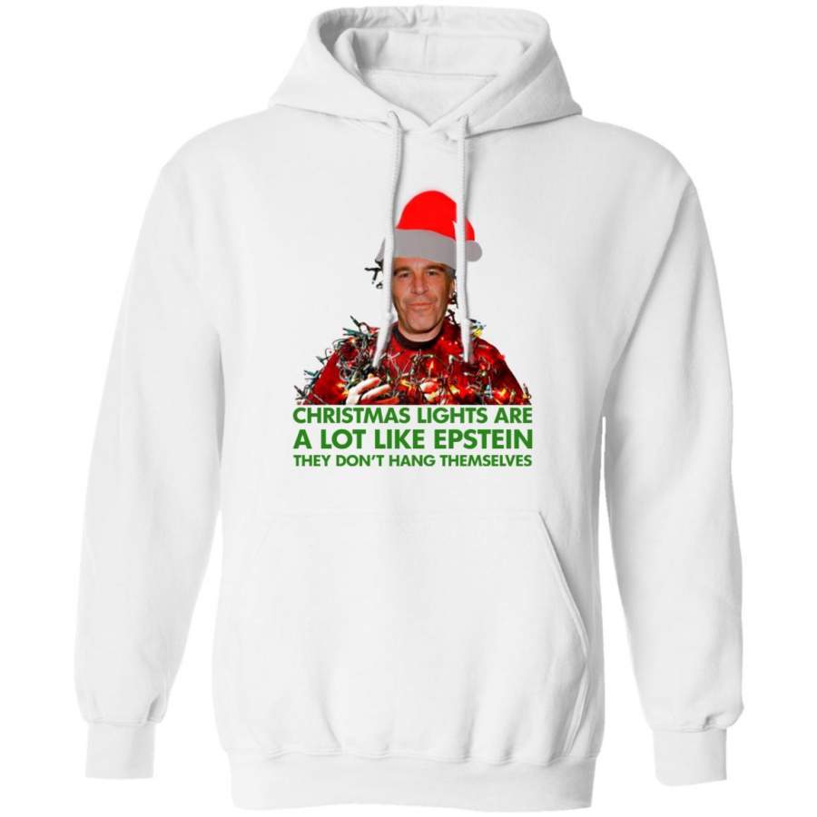 Christmas Lights Are a Lot Like Epstein They Don't Hang Themselves