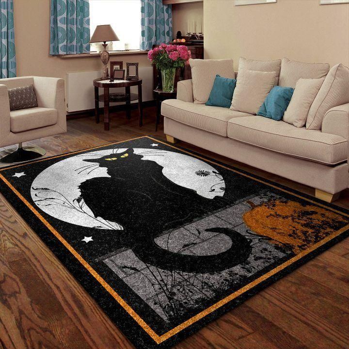 Cat Halloween Ht170806M Rug The Us Decor