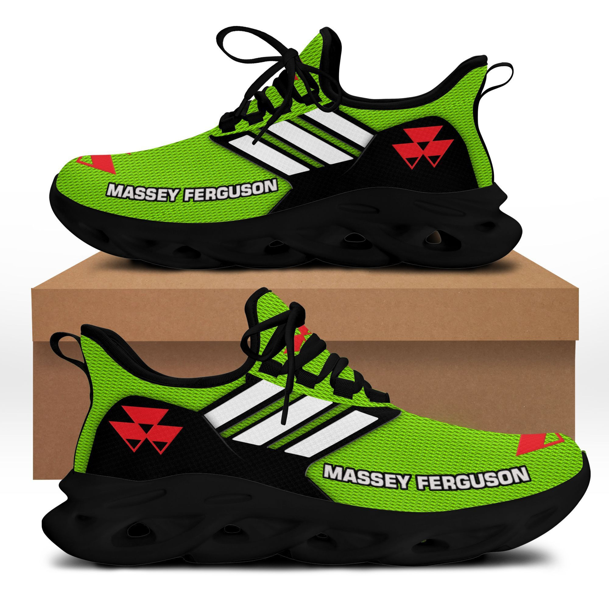 Massey Ferguson Bs Running Shoes Ver 3 (Green) – Jamestees Store