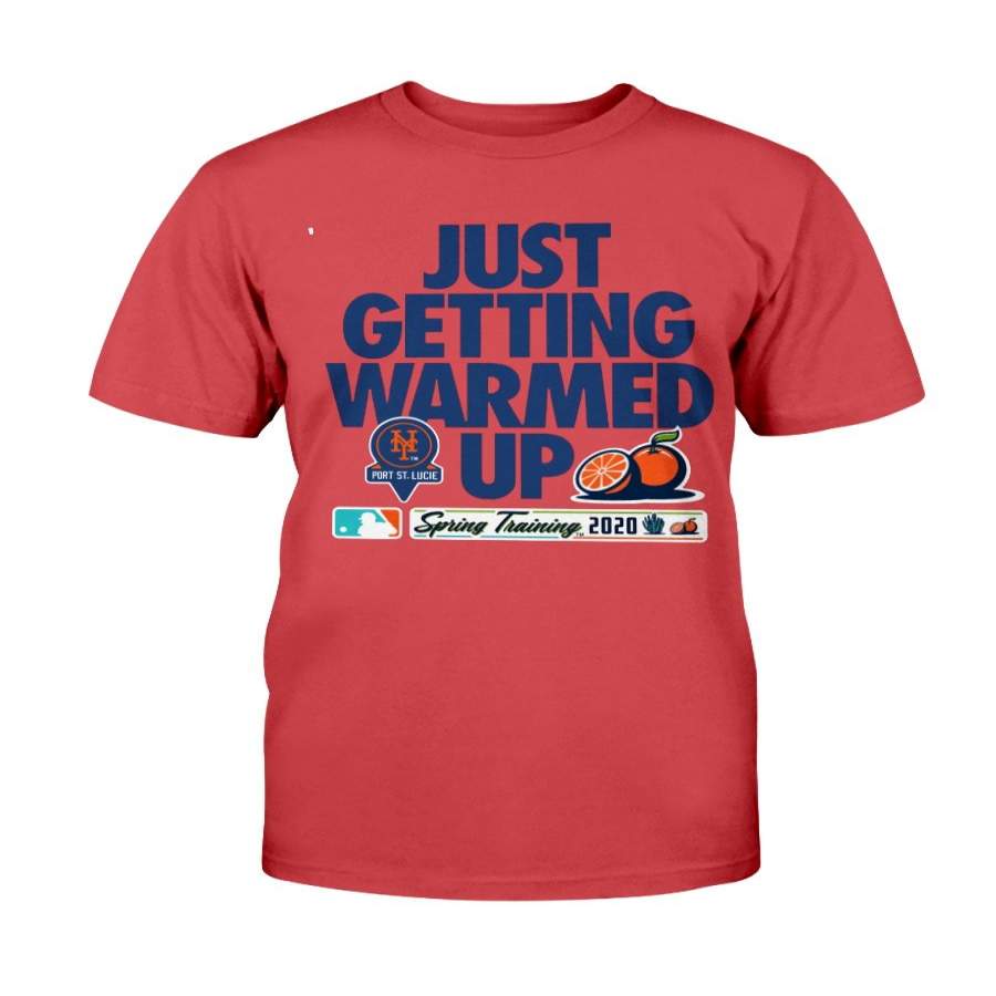 Just Getting Warmed Up Shirt – New York Mets