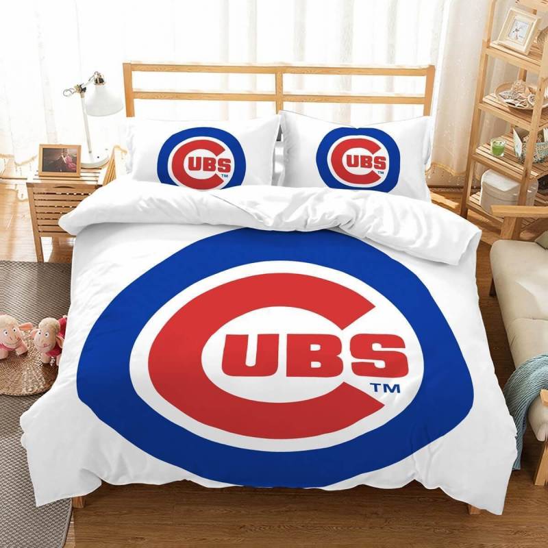 3D Customize Chicago Cubs Et Bedroomet Bed 3D Customize Bedding Set Duvet Cover SetBedroom Set Bedlinen