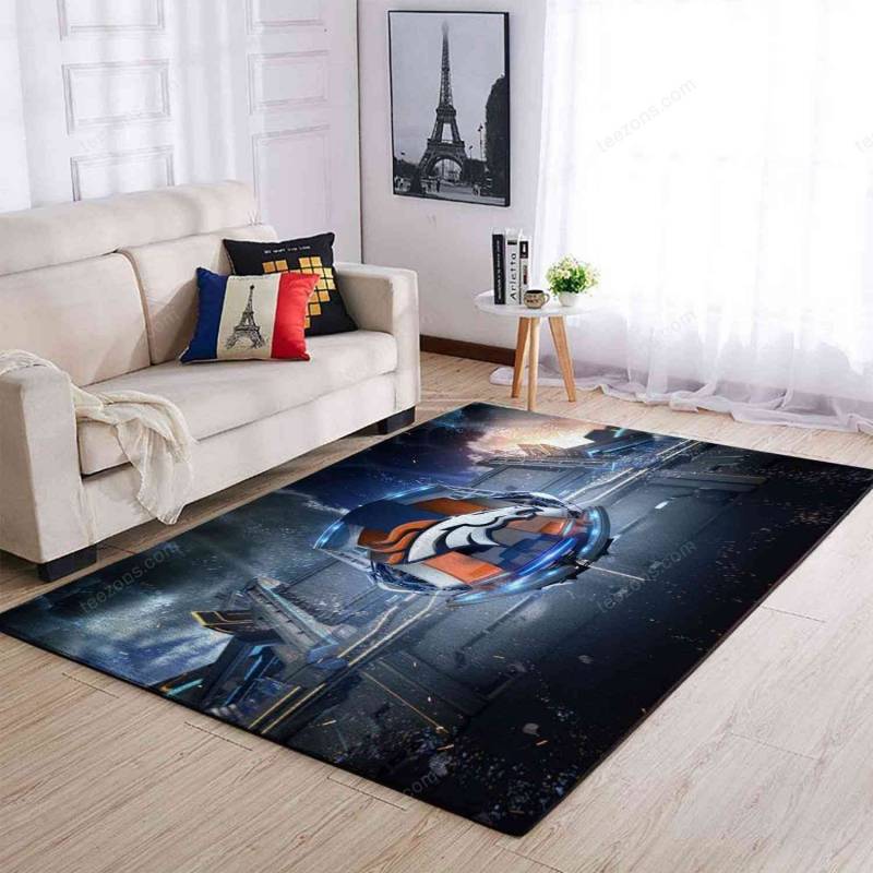 Denver Broncos Area  Sku 1865 Rug