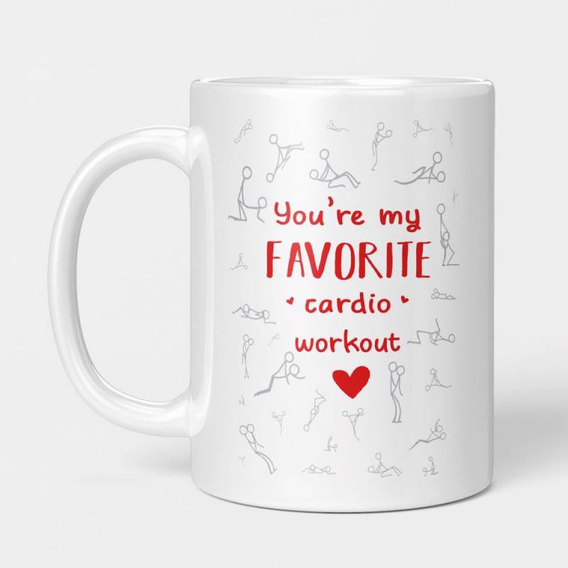 You Are My Favorite Cardio Workout Coffee Mug