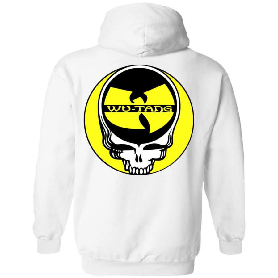 Steal Your Face Wu Tang Clan Band Skull Back print Pullover Hoodie