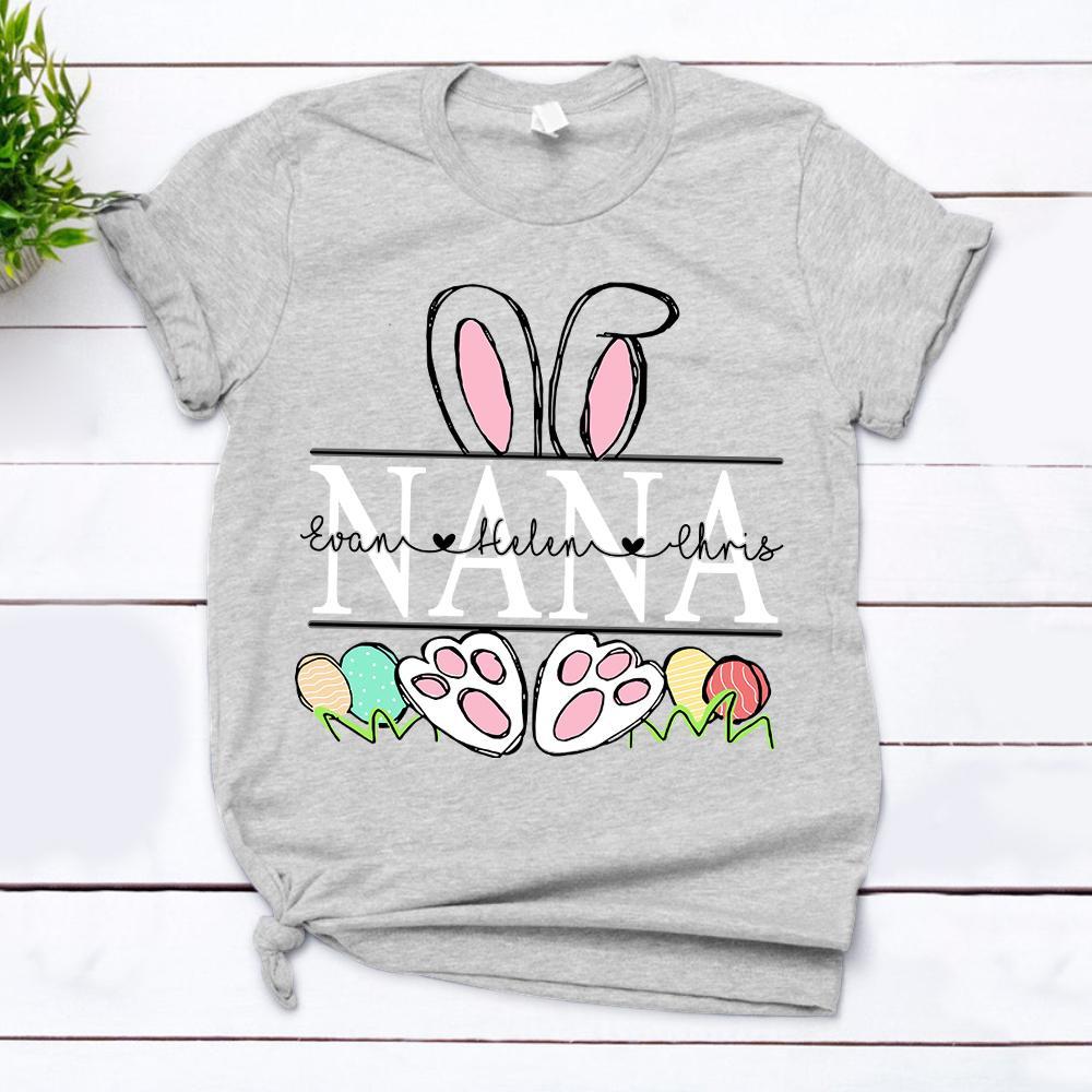 Personalized My Favorite People Call Me Nana Bunny Shirt Unisex T-shirt Hoode Plus Size S-5xl