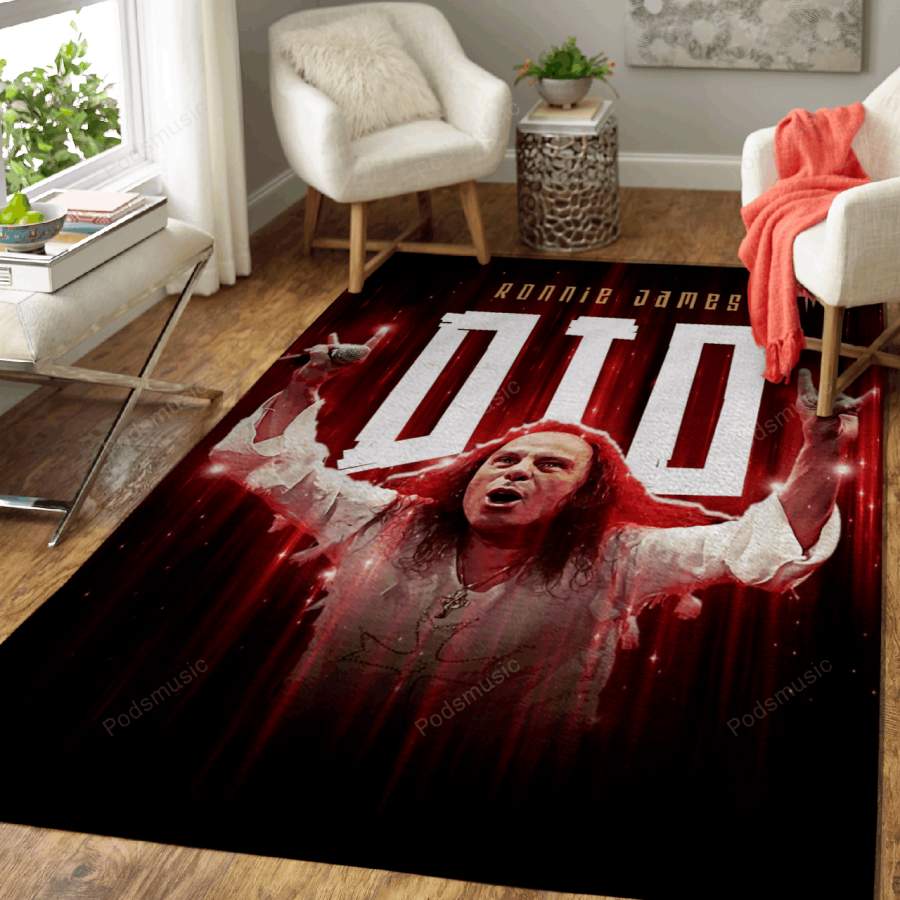 ronnie james dio – Music Parade Art For Fans Area Rug Living Room Carpet F …