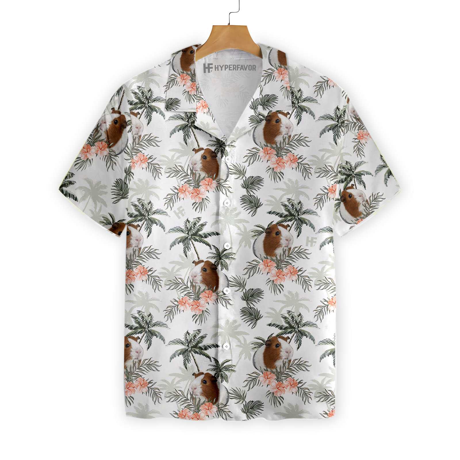 Tropical Guinea Pig Shirt For Men Hawaii Ha59133