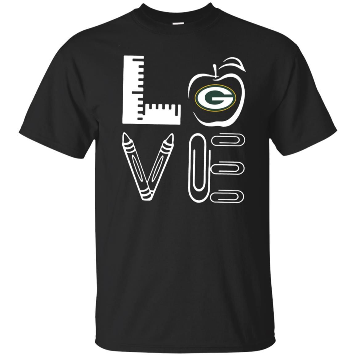 Check out this awesome Teacher Love Green Bay Packers Youth T-Shirt