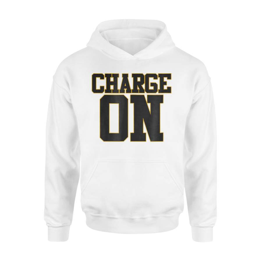 Charge On! Sports Athletic Football Hoodie