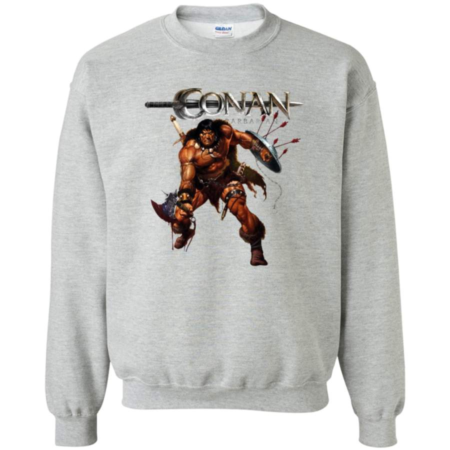 AGR Conan the Barbarian Comics Crewneck Pullover Sweatshirt