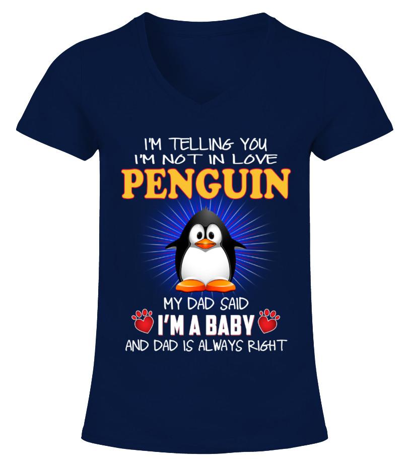 Penguin Animals Lover T Shirts C-5Ydaa