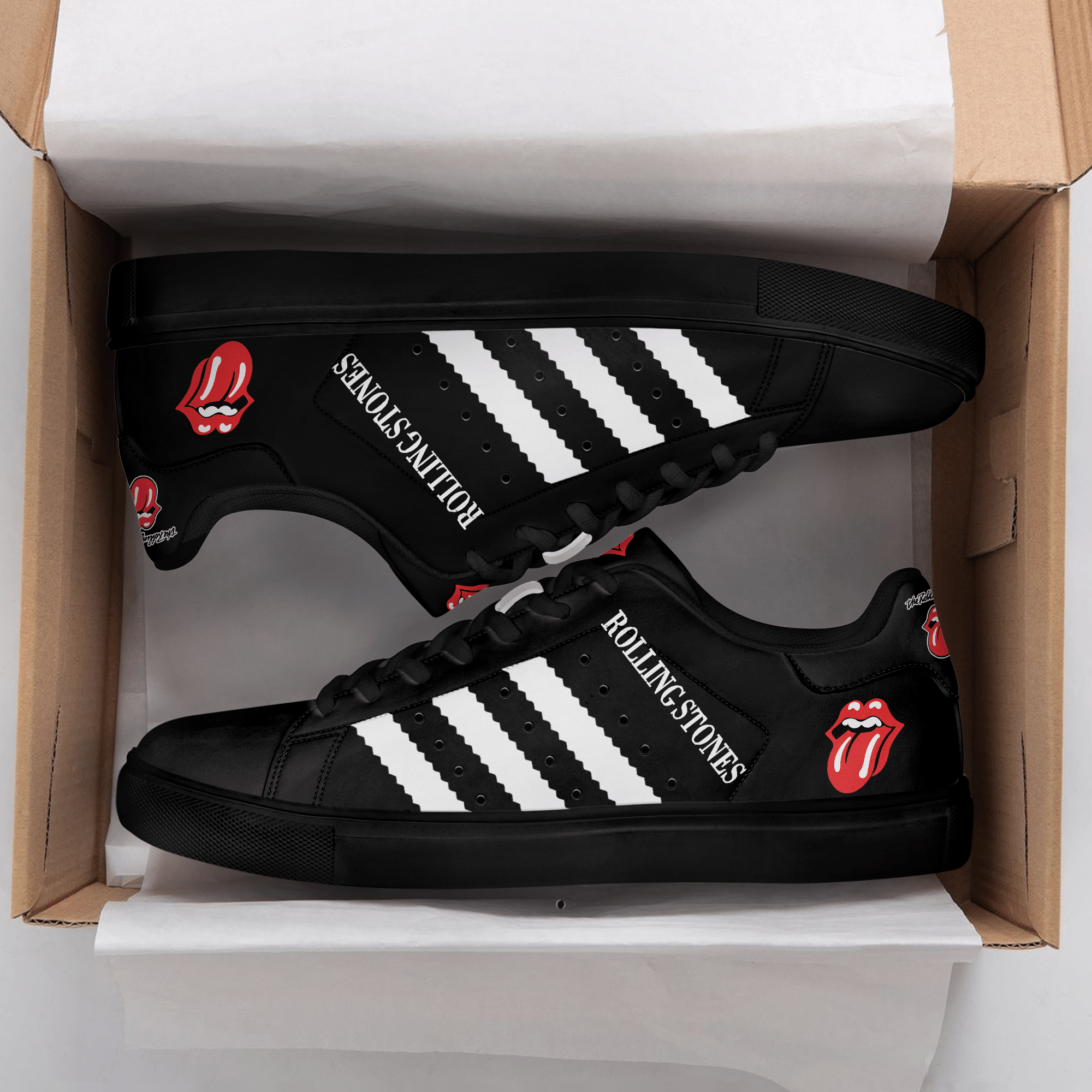 Rolling Stones Low Top Shoes L8