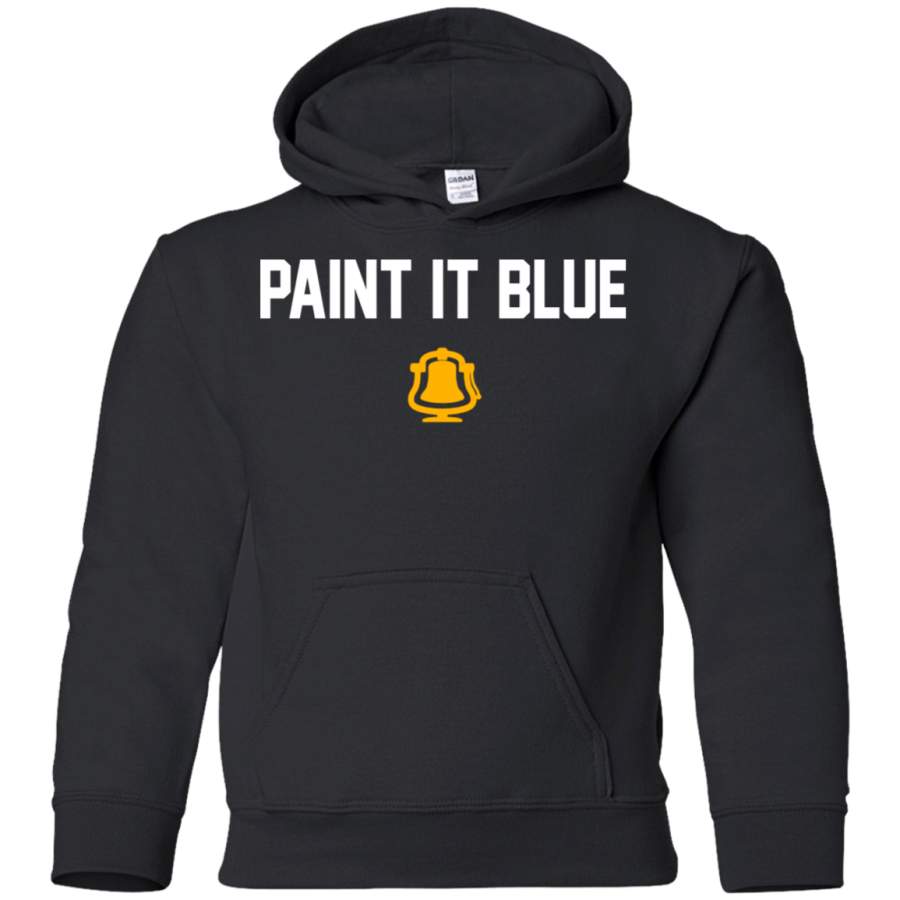 AGR Paint It Blue Rivalry Shirt G185B Gildan Youth Pullover Hoodie