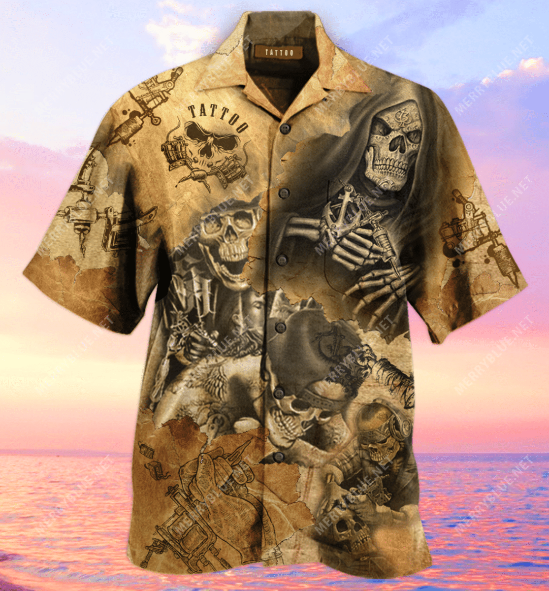 Amazing Tattoo Unisex Hawaiian Shirt