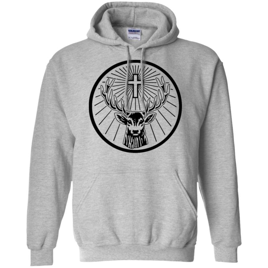 AGR jagermeister-stag- Gildan Pullover Hoodie