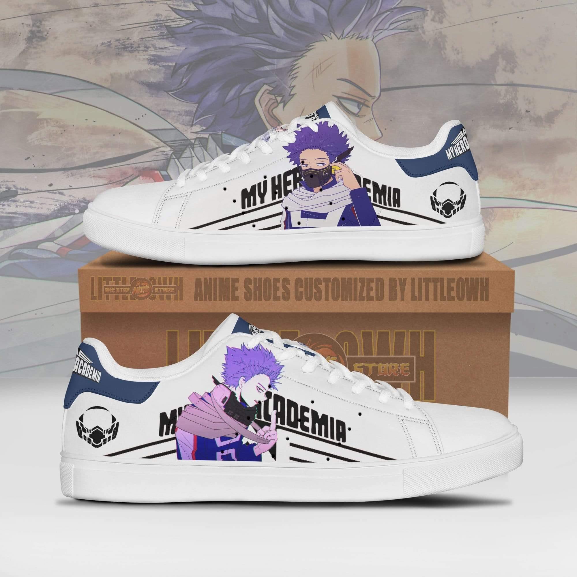 Hitoshi Shinso Sneakers Custom My Hero Academia Anime Shoes