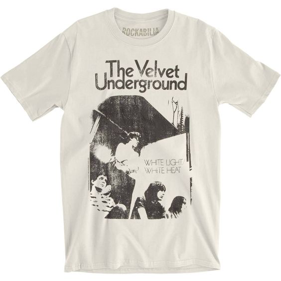 The Velvet Underground White Light White Heat Slim Fit T-shirt