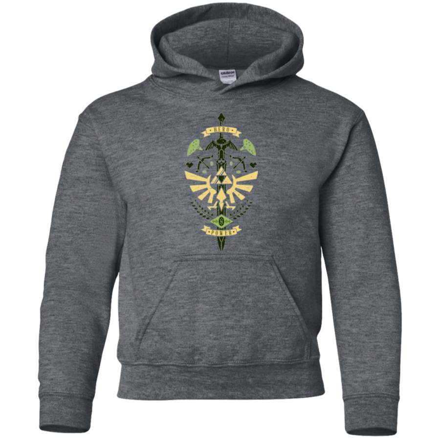 Zelda Crest Youth Hoodie