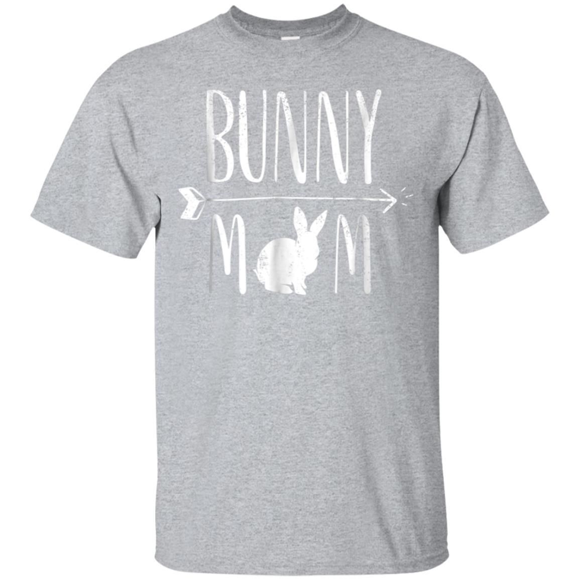 Bunny Mom Funny Bunnies White Rabbit Gift T Shirt White