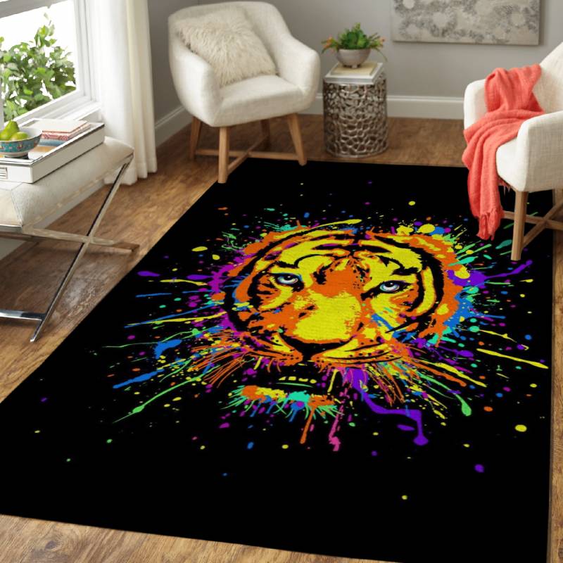 TIGER PEACE – Animals Area Rug Carpet