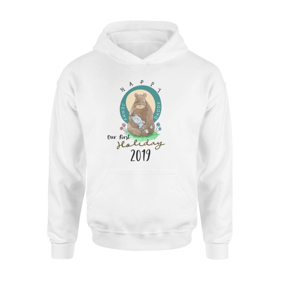 Personalize Custom Hoodie Christmas gift idea Our first holiday 2019 – Standard Hoodie