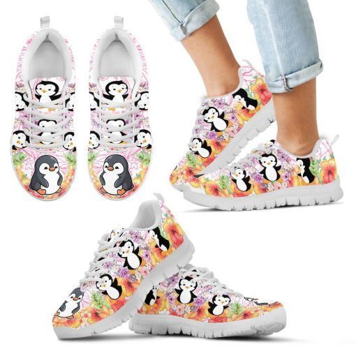 Penguin Flower Sneakers Shoes