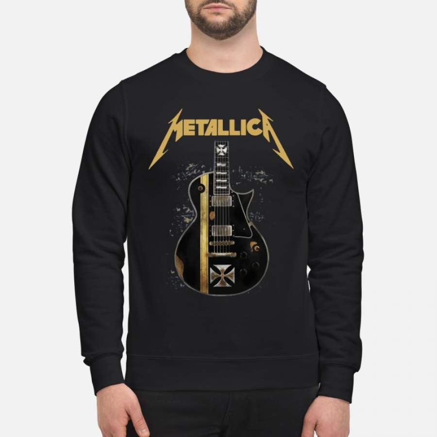 We All Love Metallica Skull Blackened Fire Gift Sweatshirt