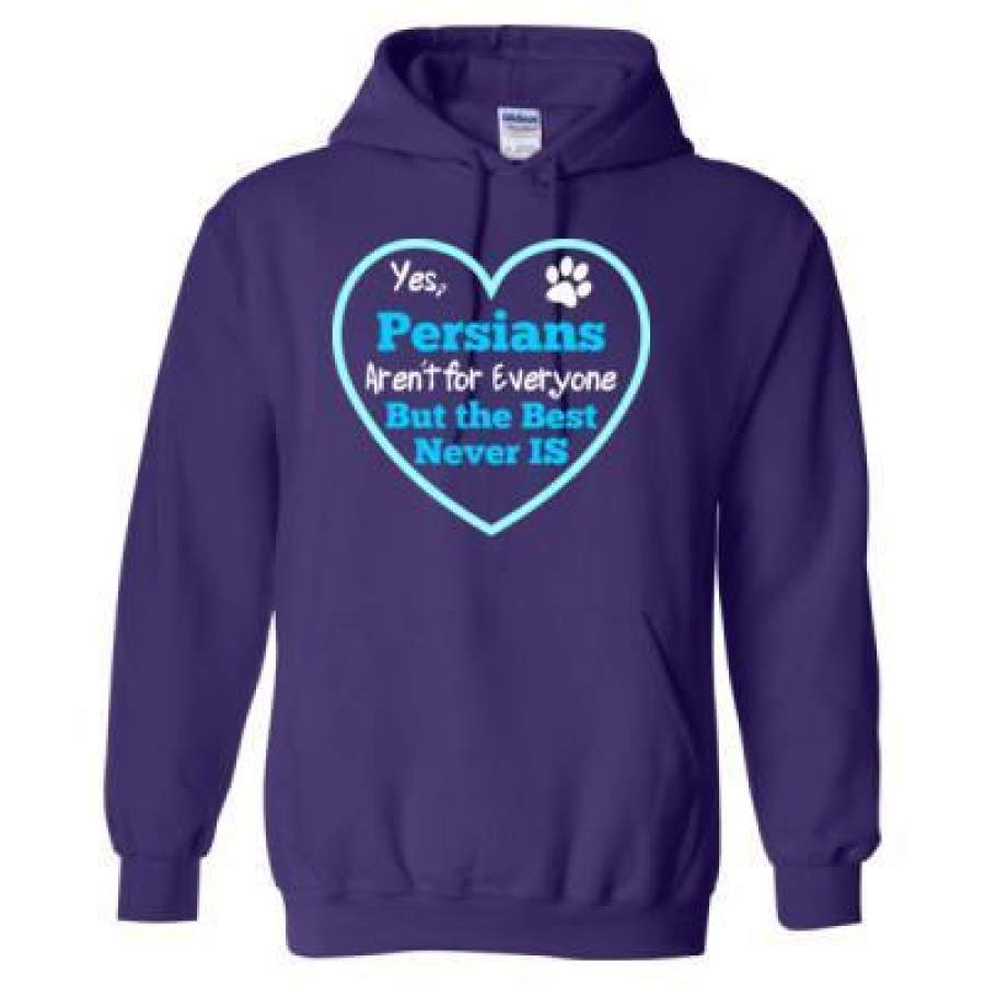 AGR Cat Yes Persians Arent For Everyone But The Best Never Is – Heavy Blend™ Hooded Sweatshirt