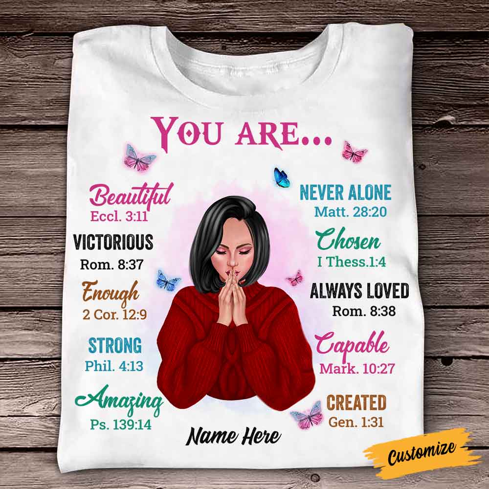 Personalized Bwa You Are T Shirt