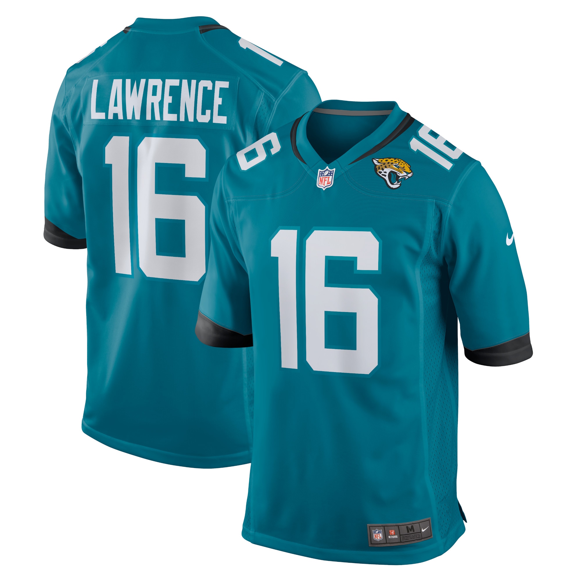 Trevor Lawrence Jacksonville Jaguars Home Game Jersey – Teal