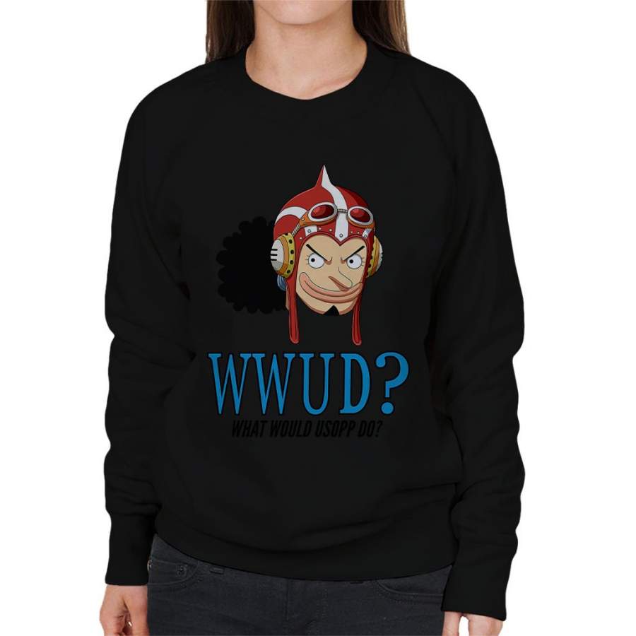 WWUD What Would Usopp Do One Piece Women’s Sweatshirt