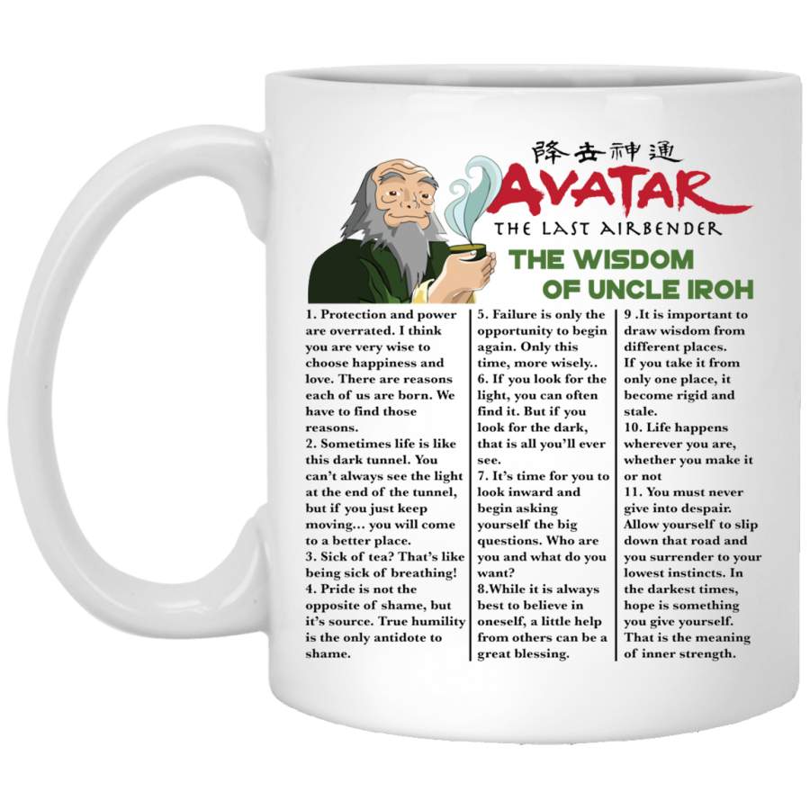 AGR Avatar The Last Airbender The Wisdom Of Uncle Iroh Mug