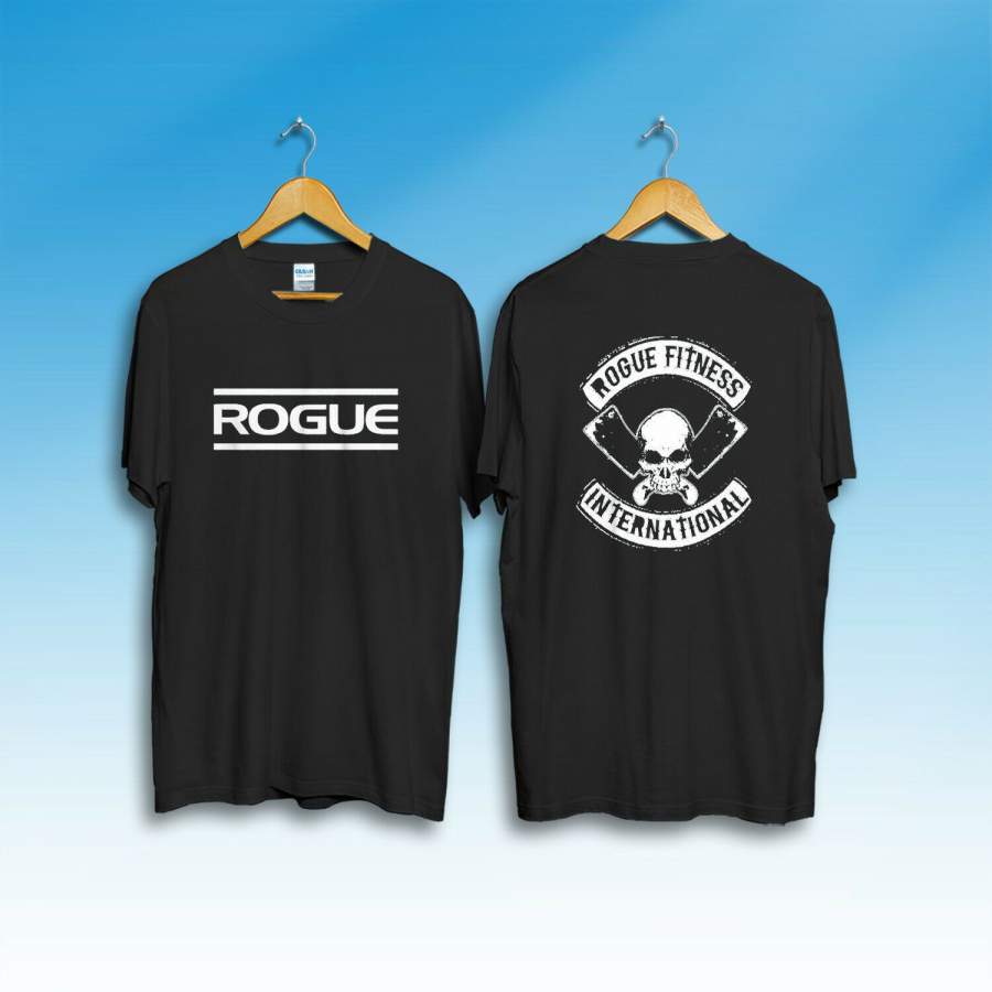 Vintage Rogue Fitness International Men’s Unisex Black T-Shirt