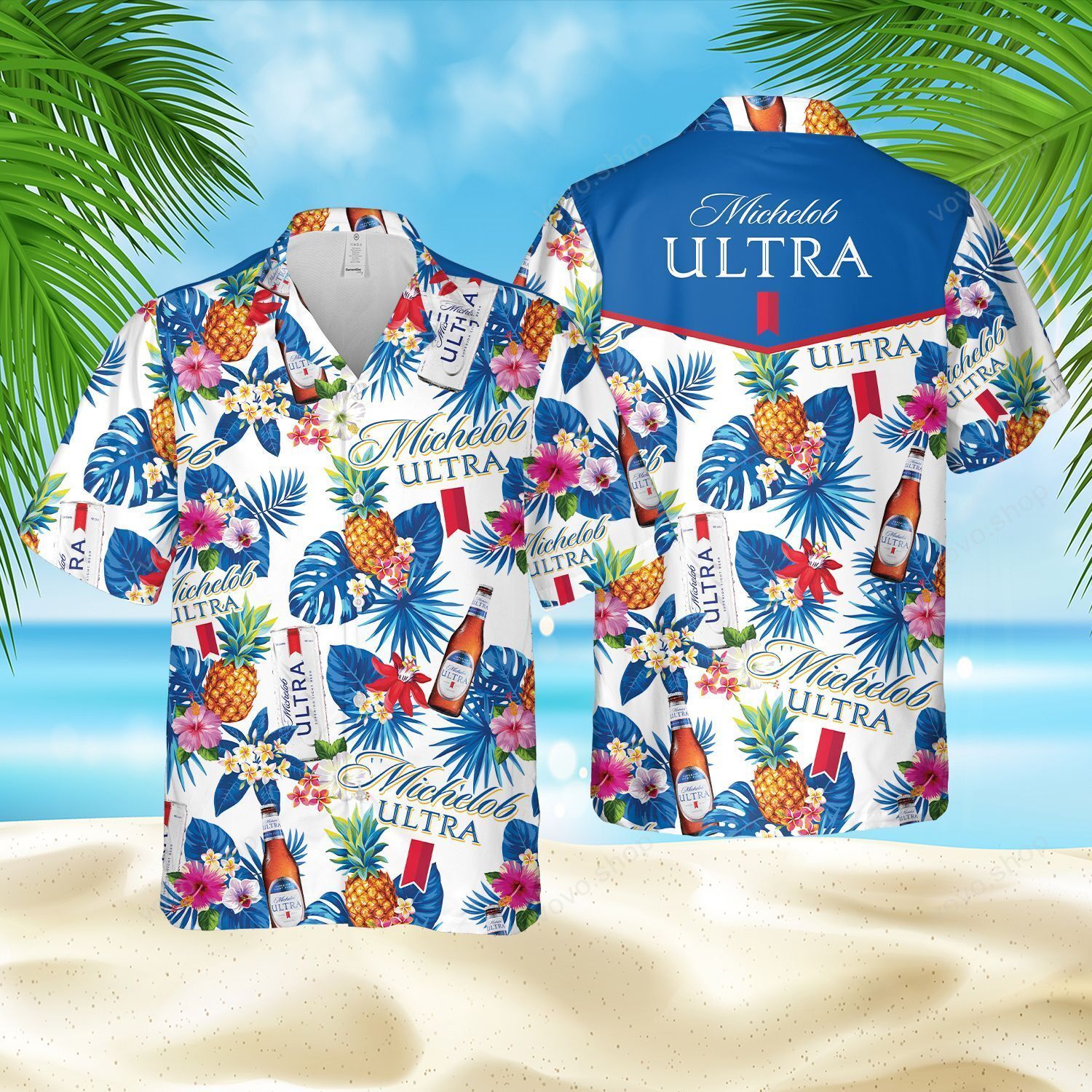 Michelob Ultra Beer Hawaii Shirt Hawaii Ha6333