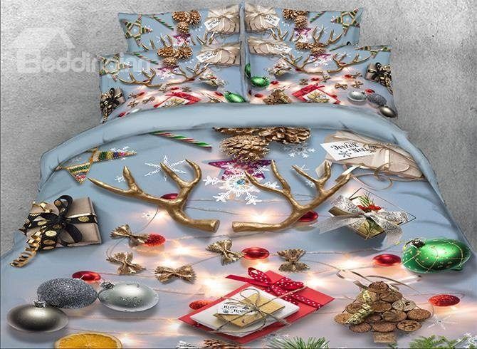 Vivilinen Christmas Ornaments Clh2210285B Bedding Sets