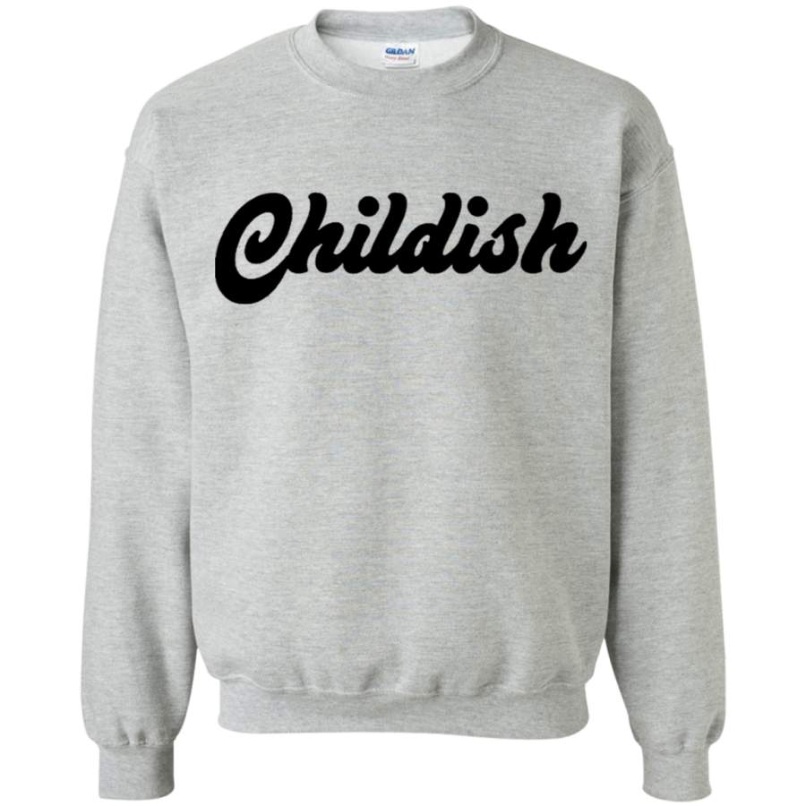 AGR CHILDISH -TGF Crewneck Pullover Sweatshirt